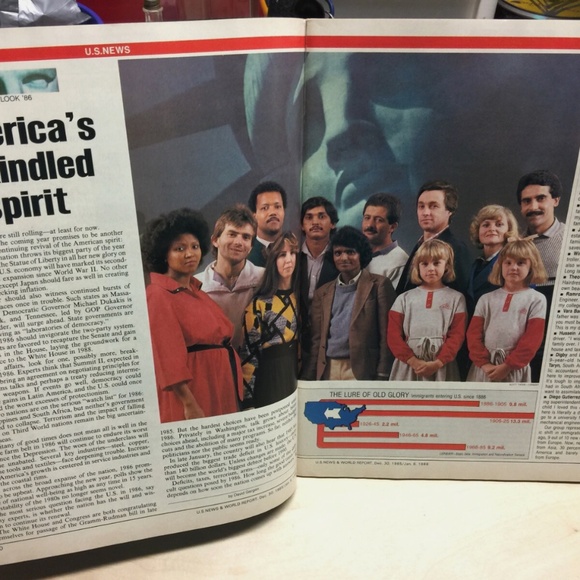 Vtg US NEWS & World Report Magazine Dec 30, 1985-Jan 6, 1986 A Rekindled Spirit - Picture 7 of 12